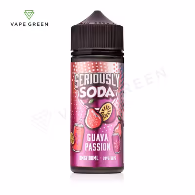Guava Passion Shortfill E-Liquid by Seriously Soda 100ml