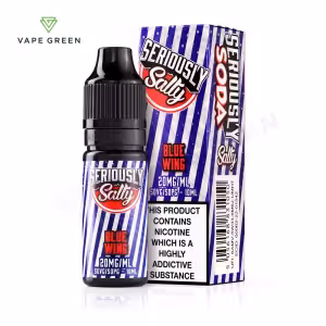 Blue Wing Nic Salt E-Liquid by Seriously Salty
