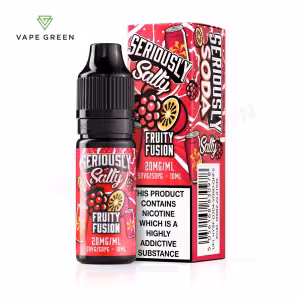Fruity Fusion Nic Salt E-Liquid by Seriously Salty