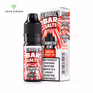 Strawberry Kiwi Nic Salt E-Liquid by Seriously Bar Salts
