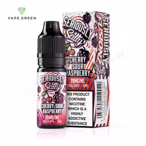 Cherry Sour Raspberry Nic Salt E-Liquid by Seriously Salty Fusionz