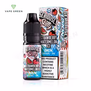 Strawberry Watermelon Ice Nic Salt E-Liquid by Seriously Salty Fusionz