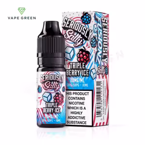 Triple Berry Ice Nic Salt E-Liquid by Seriously Salty Fusionz