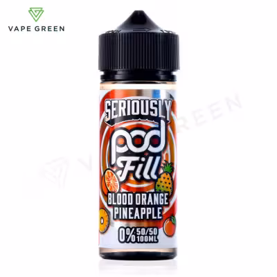 Blood Orange Pineapple Shortfill E-Liquid by Seriously Pod Fill 100ml
