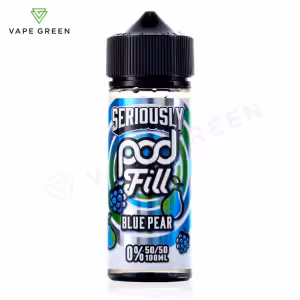 Blue Pear Shortfill E-Liquid by Seriously Pod Fill 100ml