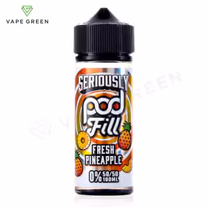 Fresh Pineapple Shortfill E-Liquid by Seriously Pod Fill 100ml