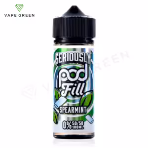 Spearmint Shortfill E-Liquid by Seriously Pod Fill 100ml