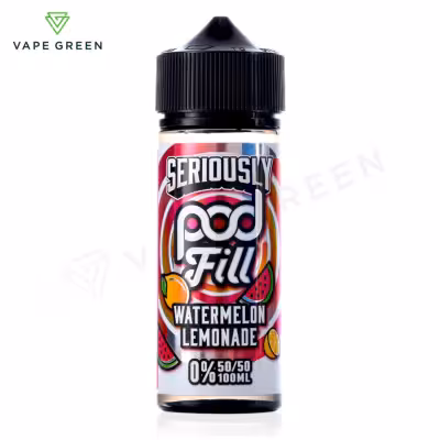 Watermelon Lemonade Shortfill E-Liquid by Seriously Pod Fill 100ml