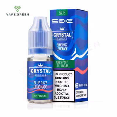 Blue Razz Lemonade Nic Salt E-Liquid by SKE Crystal