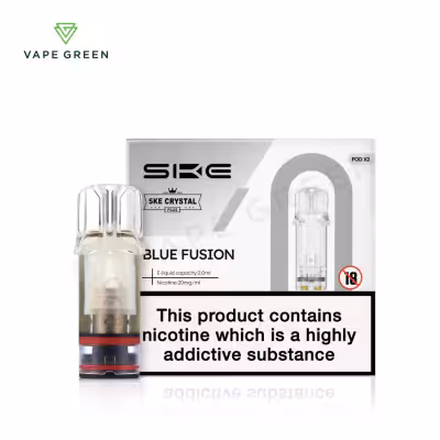 Blue Fusion Prefilled Pods by SKE Crystal Plus