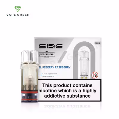 Blueberry Raspberry Prefilled Pods by SKE Crystal Plus