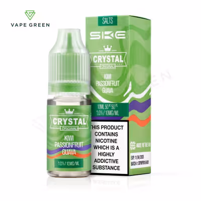 Kiwi Passionfruit Guava Nic Salt E-Liquid by SKE Crystal Salts V2