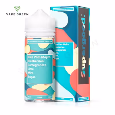 Blue Pom Mojito Shortfill E-liquid by Supergood 100ml