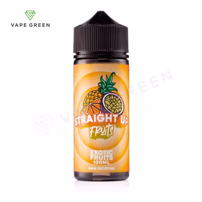 Exotic Fruits Shortfill E-Liquid by Straight Up 100ml