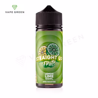 Lemon Lime Shortfill E-Liquid by Straight Up 100ml