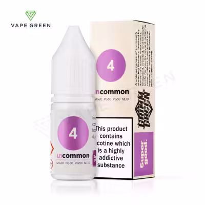 4 Nic Salt E-Liquid by Uncommon Supergood x GrimmGreen