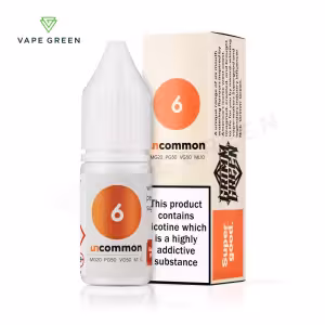 6 Nic Salt E-Liquid by Uncommon Supergood x GrimmGreen