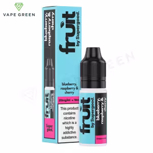 Blueberry, Raspberry & Cherry Nic Salt E-Liquid by Supergood Fruit