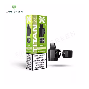 Sour Apple Prefilled Pod Refill Kit by Titan X