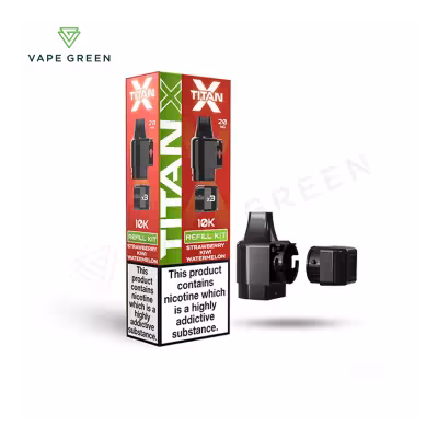 Strawberry Kiwi Watermelon Prefilled Pod Refill Kit by Titan X