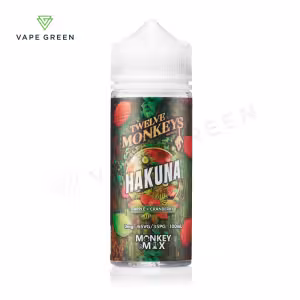 Hakuna Shortfill E-Liquid by Twelve Monkeys 100ml