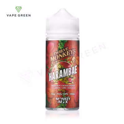 Harambae Shortfill E-Liquid by Twelve Monkeys 100ml