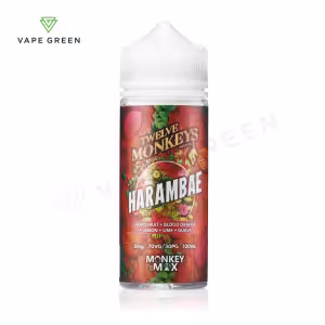 Harambae Shortfill E-Liquid by Twelve Monkeys 100ml