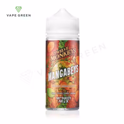 Mangabeys Shortfill E-Liquid by Twelve Monkeys 100ml