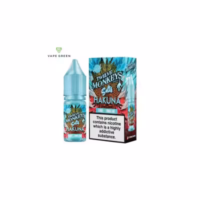 Hakuna Iced Nic Salt E-Liquid by Twelve Monkeys Salts