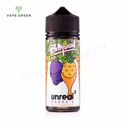 Grape & Pineapple Shortfill E-Liquid by Unreal 3 100ml