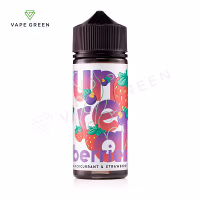 Blackcurrant & Strawberry Shortfill E-Liquid by Unreal Berries 100ml