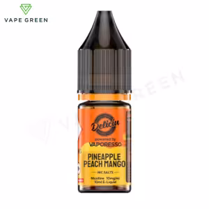 Pineapple Peach Mango Nic Salt E-Liquid by Deliciu V2