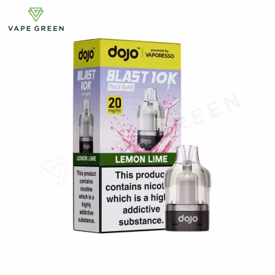 Lemon Lime Prefilled Pod by Vaporesso Dojo Blast 10K