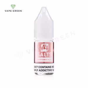 Strawberry Milk Nic Salt E-Liquid by V4 Vapour