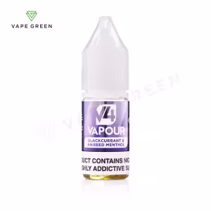 Blackcurrant & Aniseed Menthol 50/50 E-Liquid by V4 Vapour
