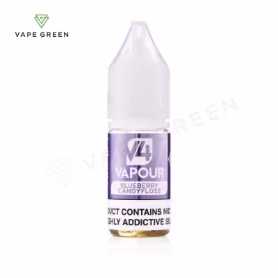 Blueberry Candyfloss 50/50 E-Liquid by V4 Vapour
