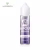 Black A.M Shortfill E-Liquid by V4 Vapour 50ml - Clear bottle with purple label, white cap. "V4 Vapour" and "Black A.M" text vis