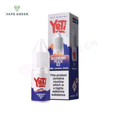 Blueberry Peach Ice Nic Salt E-Liquid by Yeti Summit