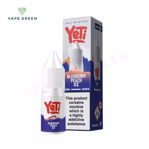 Blueberry Peach Ice Nic Salt E-Liquid by Yeti Summit