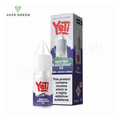 Honeydew Blackcurrant Ice Nic Salt E-Liquid by Yeti Summit