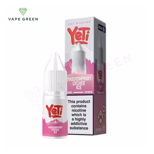 Passionfruit Lychee Ice Nic Salt E-Liquid by Yeti Summit