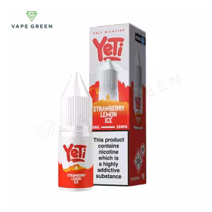 Strawberry Lemon Ice Nic Salt E-Liquid by Yeti Summit