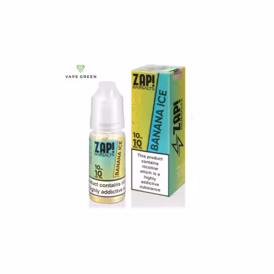 Banana Ice Nic Salt E-Liquid by Zap! Bar Salts