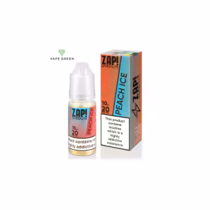 Peach Ice Nic Salt E-Liquid by Zap! Bar Salts