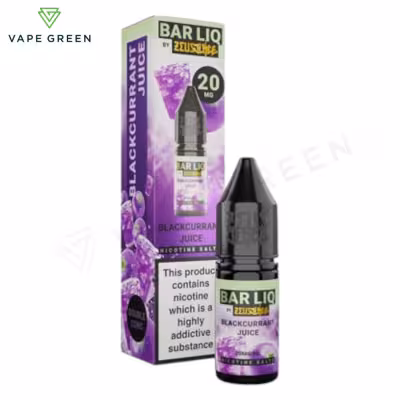 Blackcurrant Juice Nic Salt E-Liquid by Zeus Juice Bar Liq